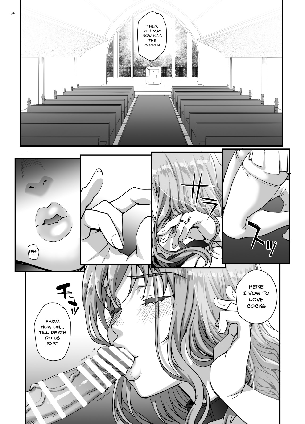 Hentai Manga Comic-Keep This A Secret From My Boyfriend 5 - ... I Actually Did It.-Read-35